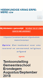 Mobile Screenshot of heemkunde-erpe-mere.be